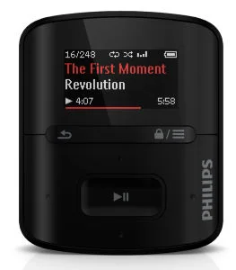 Philips Raga Sport Bundle - Includes GoGEAR MP3 Player, Earphones and Arm Band Image 1