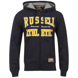 Russell Athletic Men's Pittman Hoody - Navy - S - Navy Image 1