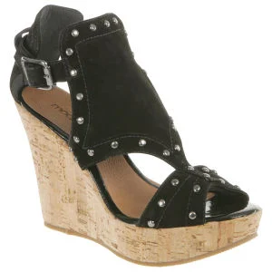 Moda In Pelle Women's Prune Shoes - Black - 3 - Black Image 1
