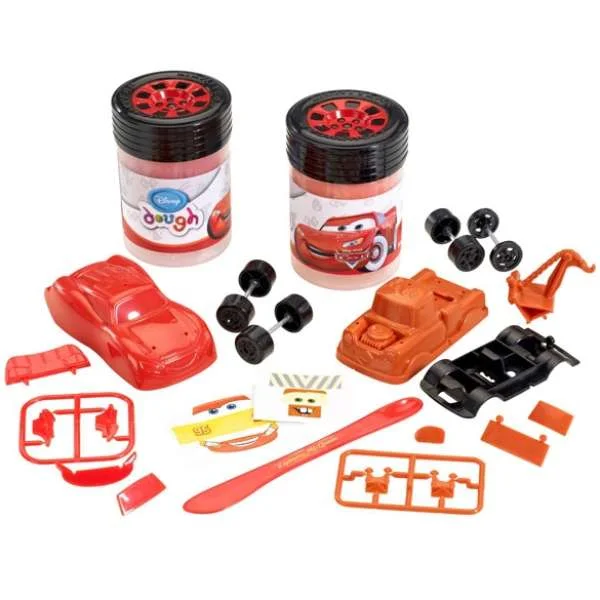 Cars Disney Dough Make Your Own Car Set (2 tubs) Image 1