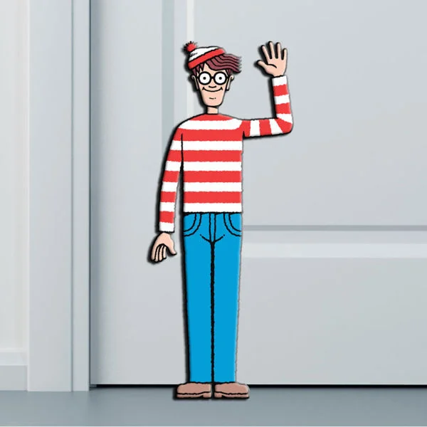 Where's Wally? Shaped Doorstop Image 1