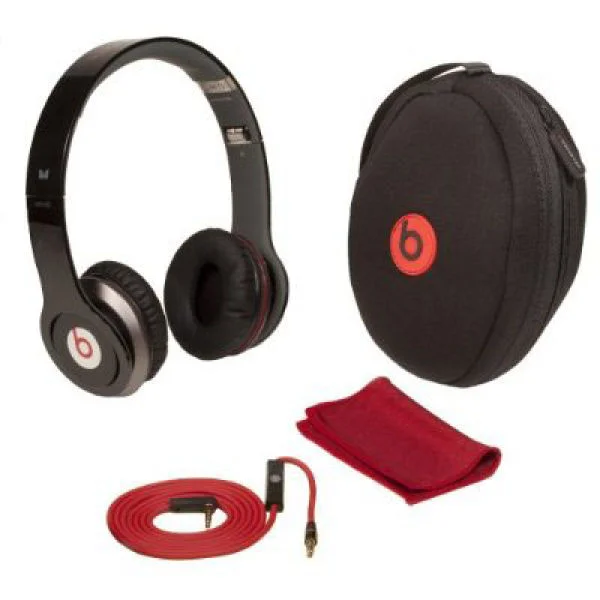 Beats By Dr. Dre Solo Control Talk Headphones - Black Image 1