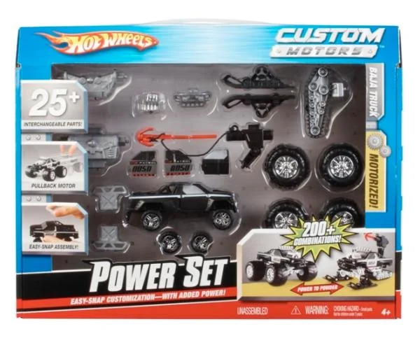 Hot Wheels Custom Motors Set Asst Image 1