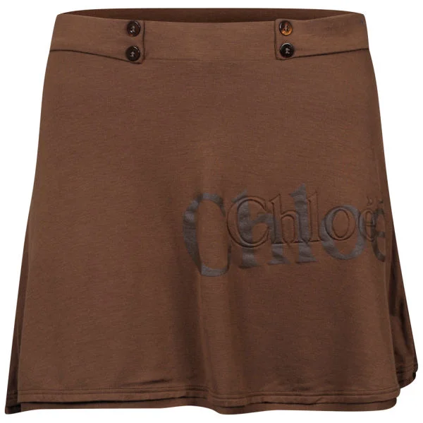 Chloe Women's Beach Skirt - Brown - 10 - Brown Image 1