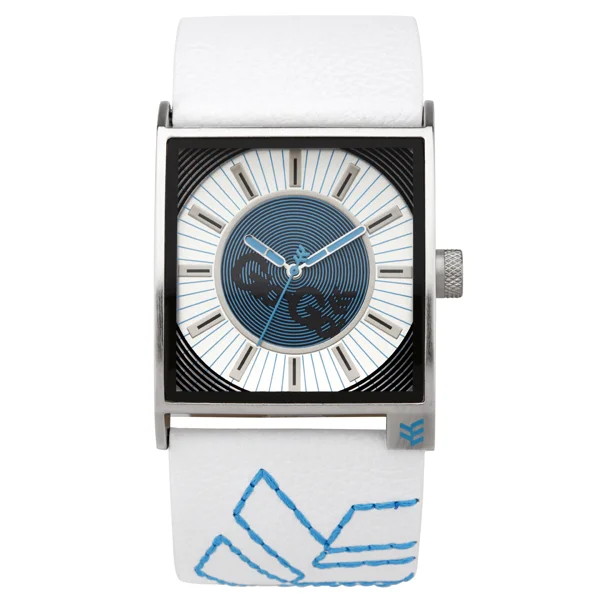 Gio Goi Men's 'Disco Biscuit' White Cuff Watch Image 1
