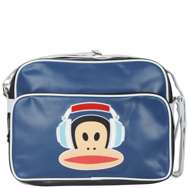 Paul Frank Headphones Messenger Bag - Navy Image 1