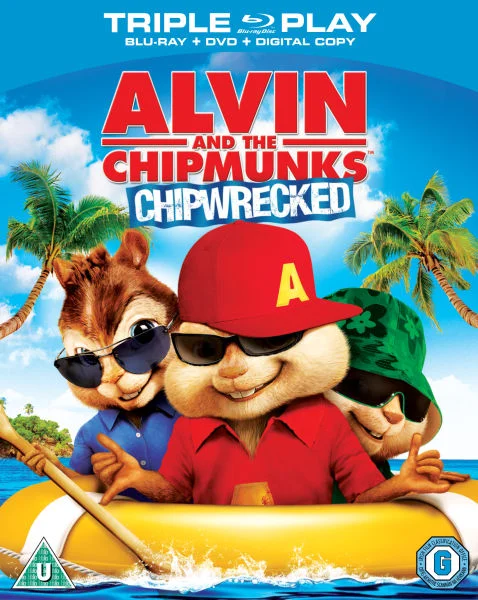 Alvin and the Chipmunks: Chipwrecked - Triple Play (Blu-Ray, DVD and Digital Copy) Image 1