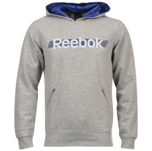 Reebok Kids' Athletic Basics Hoody - Grey Heather - 11 Years - Heather Image 1