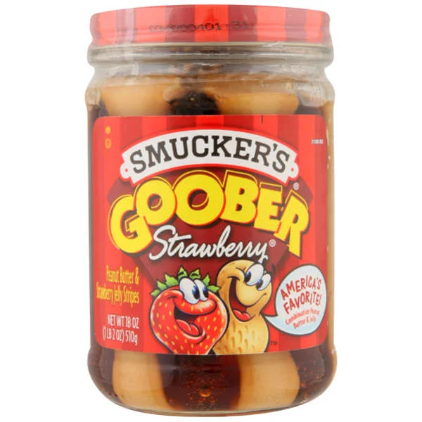 Smucker's: Peanut Butter and Jelly - Goober Strawberry Image 1