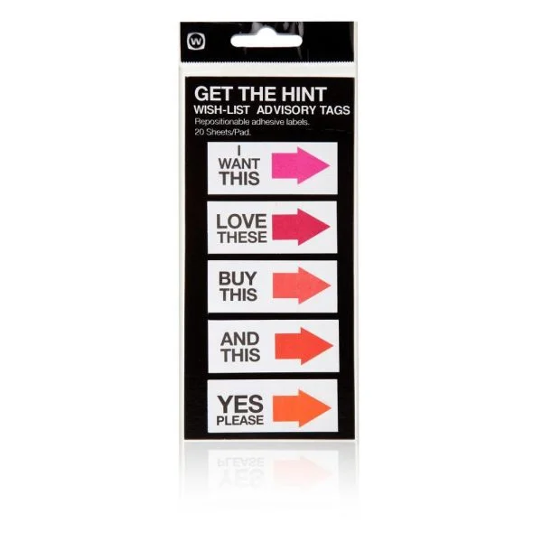 Get The Hint - Wish List Sticky Notes Image 1