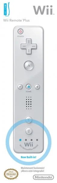 Official Wii Remote Plus Controller (White) Image 1