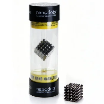 Nanodots Magnetic Constructors Black - 125 Dots