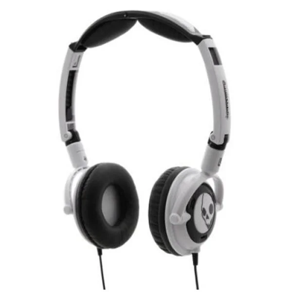 Skullcandy 2010 Lowrider Headphones - White/Black Image 1