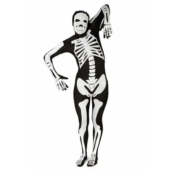 Morphsuits Skeleton Black - M - Skeleton Black Image 1