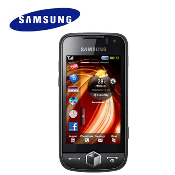 Samsung S8000 Jet Sim Free Unlocked Mobile Phone - Black/Red Image 1