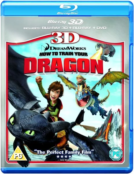 How to Train Your Dragon 3D (3D Blu-Ray, 2D Blu-Ray and DVD) Image 1