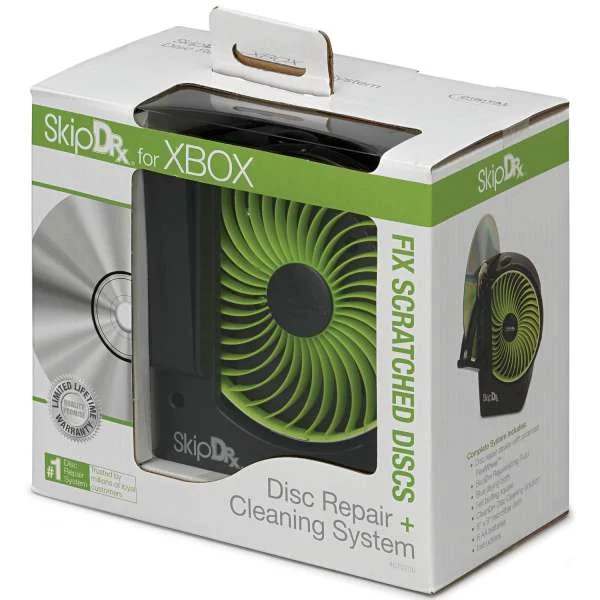 SkipDr for Xbox 360 Disc Repair + Cleaning System Image 1