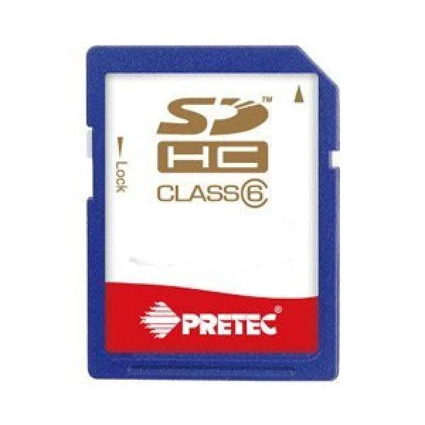 Pretec 4GB SDHC Card (Class 6) Image 1