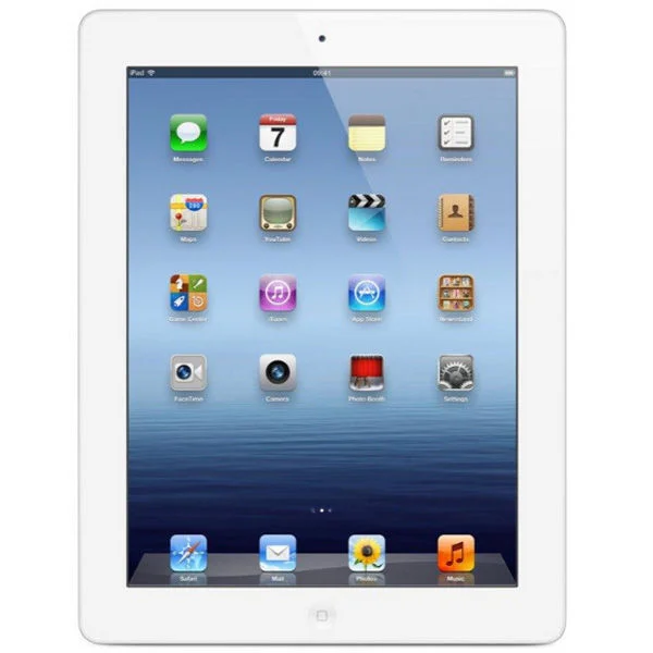 Apple New iPad 3rd Generation - 64GB Wi-Fi & 4G Tablet in White (MD371B/A) Image 1