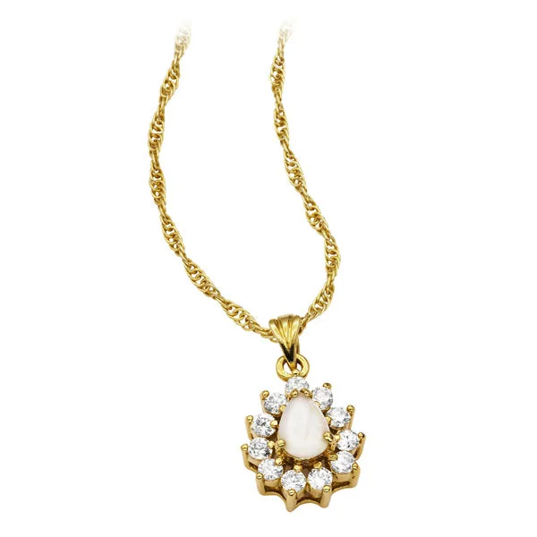 Opal Earrings - One Size Image 1