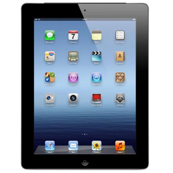 Apple New iPad 3rd Generation - 32GB Wi-Fi & 4G Tablet in Black (MD367B/A) Image 1