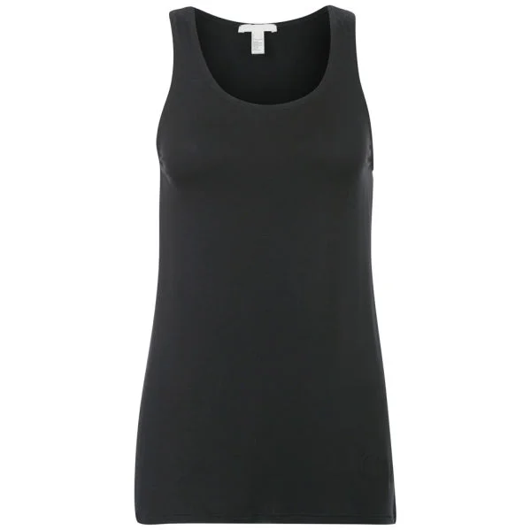 Chloe Women's Long Vest Top - Black - 10 - Black Image 1