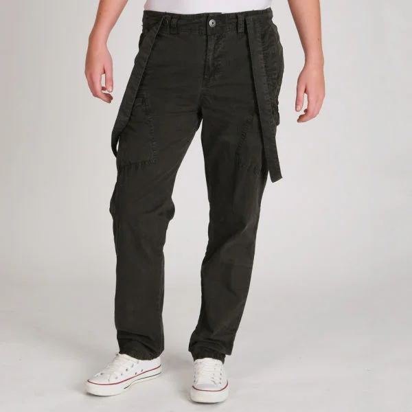 Bench Women's Fistral Cargo Trousers - Black - 26R - Black Image 1