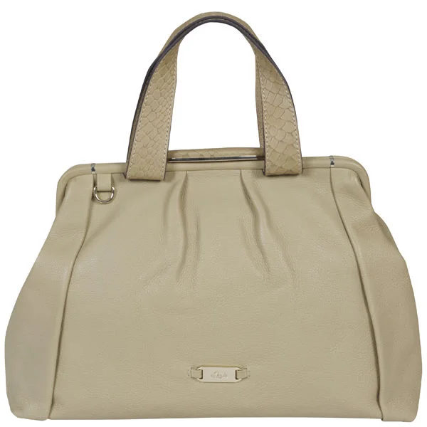 Ri2K Riley Frame Tote Bag - Biscuit Image 1