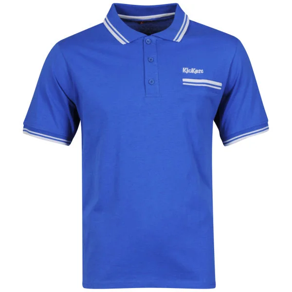 Kickers Men's Fairs Polo - Blue - S Image 1