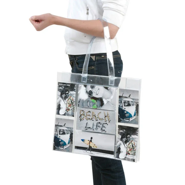 Picture Bag with 7 Photo Frame Pockets PVC - Large Image 1