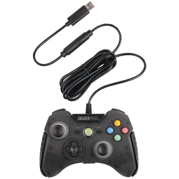 Xbox 360 First Person Shooter PRO GamePad Wired in Stealth Black Image 1