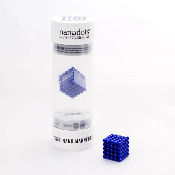 Nanodots Magnetic Constructors Blue - 125 Dots Image 1