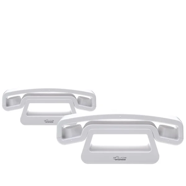 ePure Twin DECT Cordless Phone by Swissvoice - White Image 1
