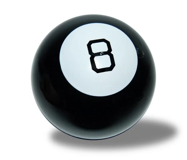 Bouncing Magic 8 Ball Image 1