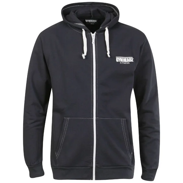 Gymheadz Men's Hooded Jacket - Grey - S - Grey Image 1