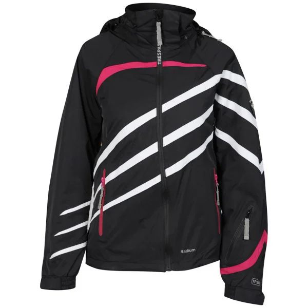 Trespass Women's Jeanie Ski Jacket - Black - 8 - Black Image 1