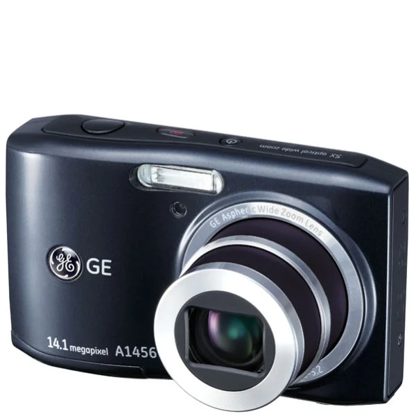 GE A1456W Digital Camera - Black (14MP, 5 x Optical Zoom, 2.7 Inch LCD) Image 1