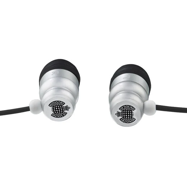 Exspect Ministry of Sound MOS001 Earphones (Silver/Black) Image 1