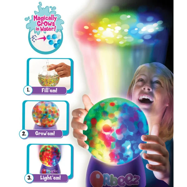 Orbeez Magic Light-Up Globe Image 1