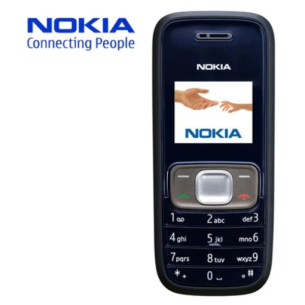 Nokia 1209 Sim Free Unlocked Mobile Phone - Blue Image 1