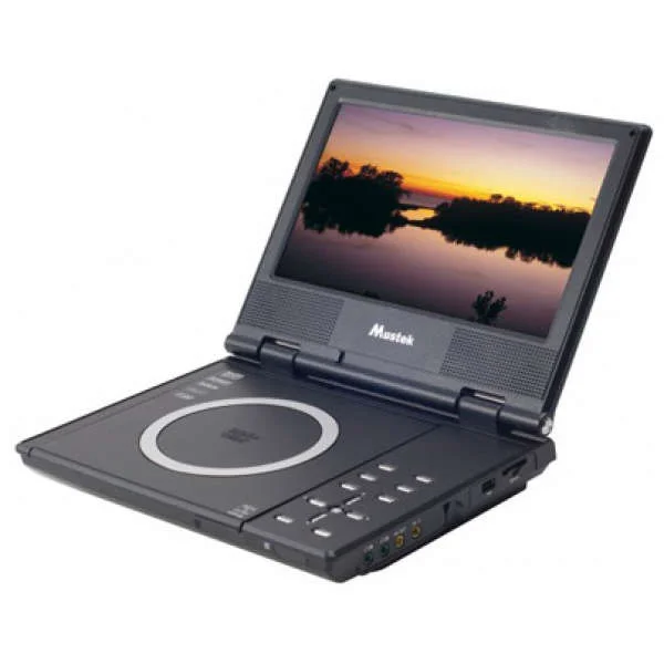 Mustek MVP850E 8.5 Inch Portable DVD Player (Black) Image 1