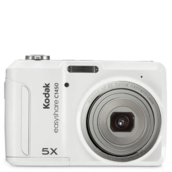 Kodak C1450 14mp Digital Camera with 5x Optical Zoom White - Refurbished Image 1