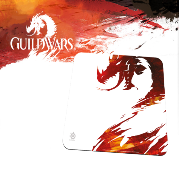 SteelSeries: QcK Guild Wars 2 Logo Edition Mouse Mat Image 1