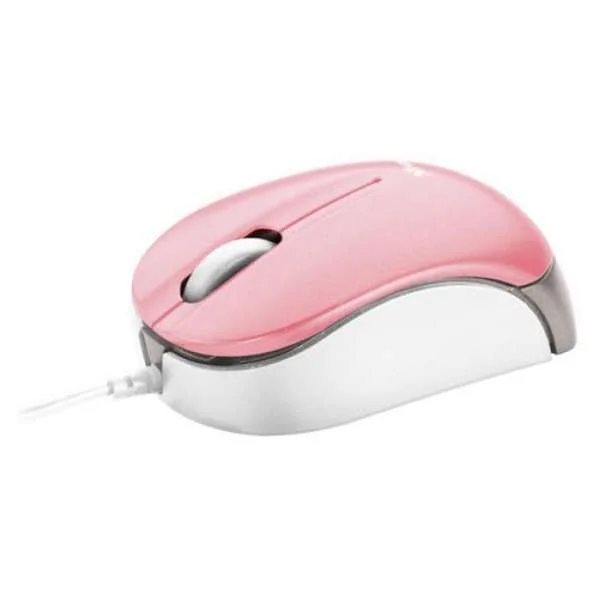 Trust Nanou Micro Mouse - Pink Image 1