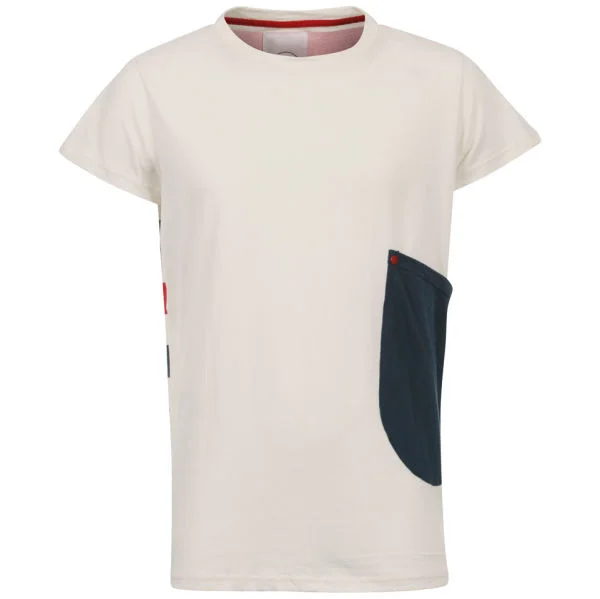 Humor Men's Regula Pocket Detail T-Shirt - Off White - S - White Image 1