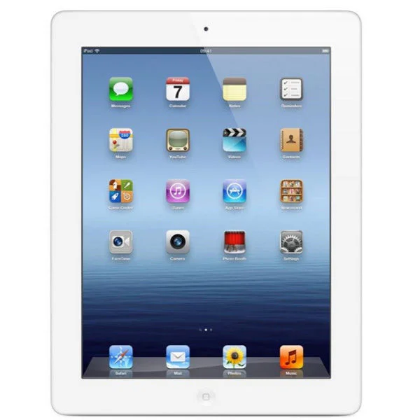 Apple New iPad 3rd Generation - 16GB Wi-Fi Tablet in White (MD328B/A) Image 1