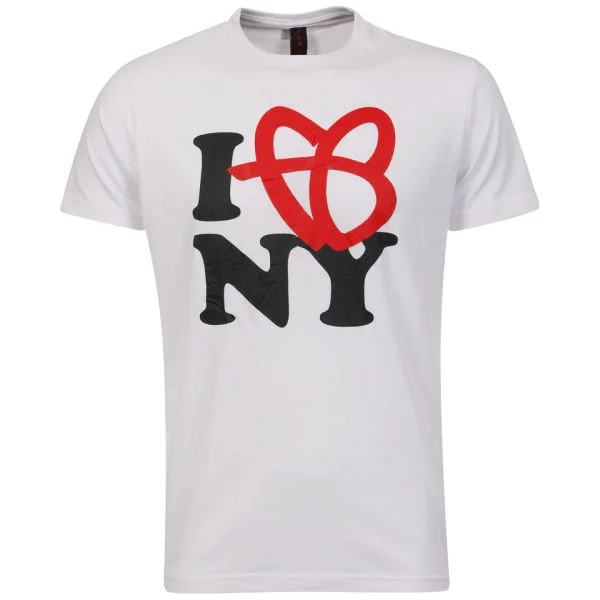FUBU Men's 'I Love New York' T-shirt - White - S - White Image 1