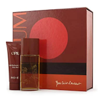 YSL - Opium EDT 50ml & Body Moisturizer 100ml Image 1