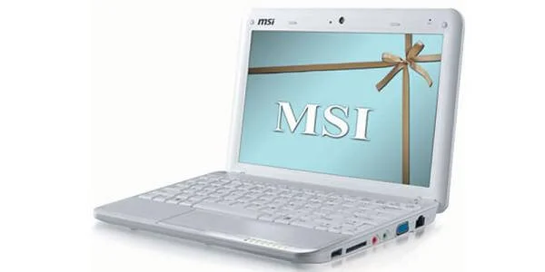 MSI Wind U100-249UK Webbook Laptop Image 1