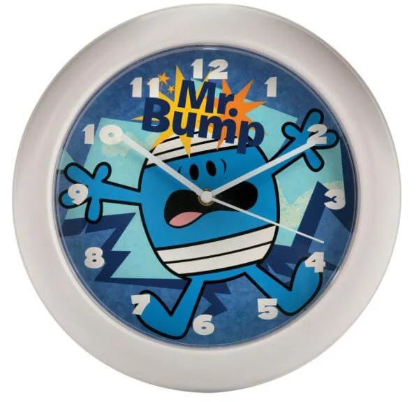 Mr Men: Mr Bump Wall Clock Image 1